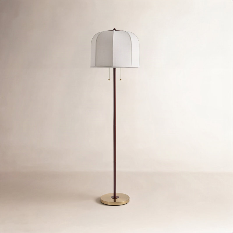 Lampe sur pied en coton 63,75 "Masey