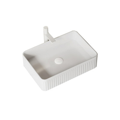 Bathroom Sink, Rectangular Ceramic Basin For Bathroom