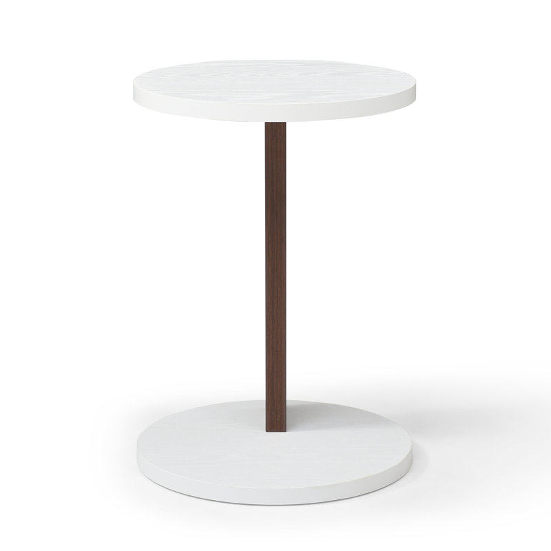 C-Shaped End Table