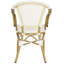 Chaise de patio empilable avec coussin Matilda-132269428