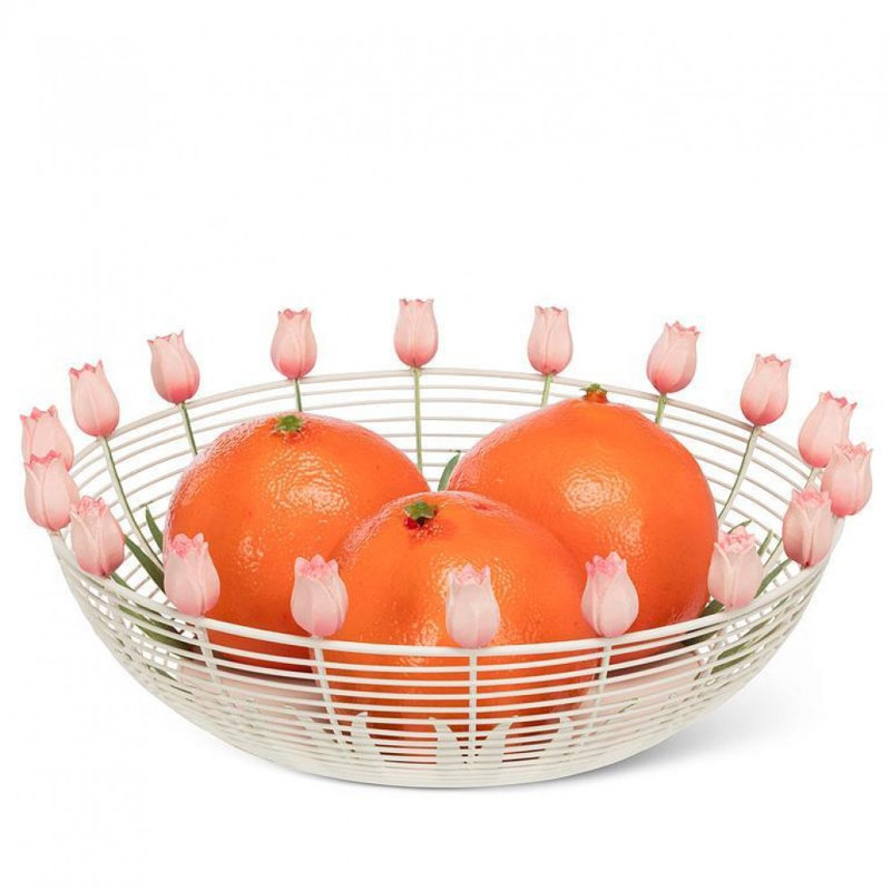 Bol décoratif en tulipe
