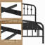 Valour Bed Frames Metal Platform Bed with Headboard-687010994-686137903