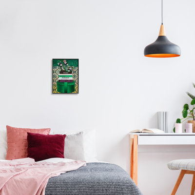 «Green Fashion», livres encadrés sur bois, impression