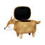 Gilcrease 74cm Wide Velvet Novelty Ottoman with Storage