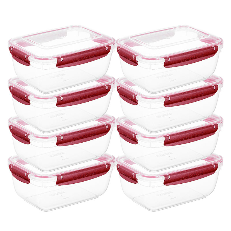Contenant alimentaire Diondria, Rouge