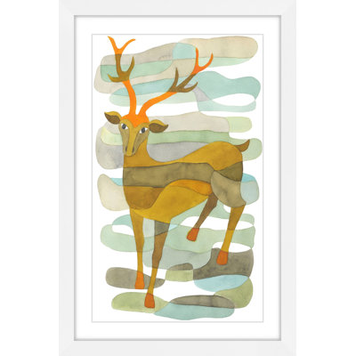 Impression d'art cerf