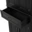 Armoire de rangement pour salle de bain avec portes et tiroir, plusieurs espaces de rangement, tablette réglable-474249167