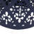 Modern Outdoor Iron Table - Large, Navy Blue Color, Cut Ornament, 13.75W X 13.75D 18.00H, No Assembly Needed Surely Large Metal Accent Table, Navy, Enticing Frame, Required Conspicuously-1010920900