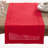 Red Classic Hemstitched Border Table Runner-1414451440