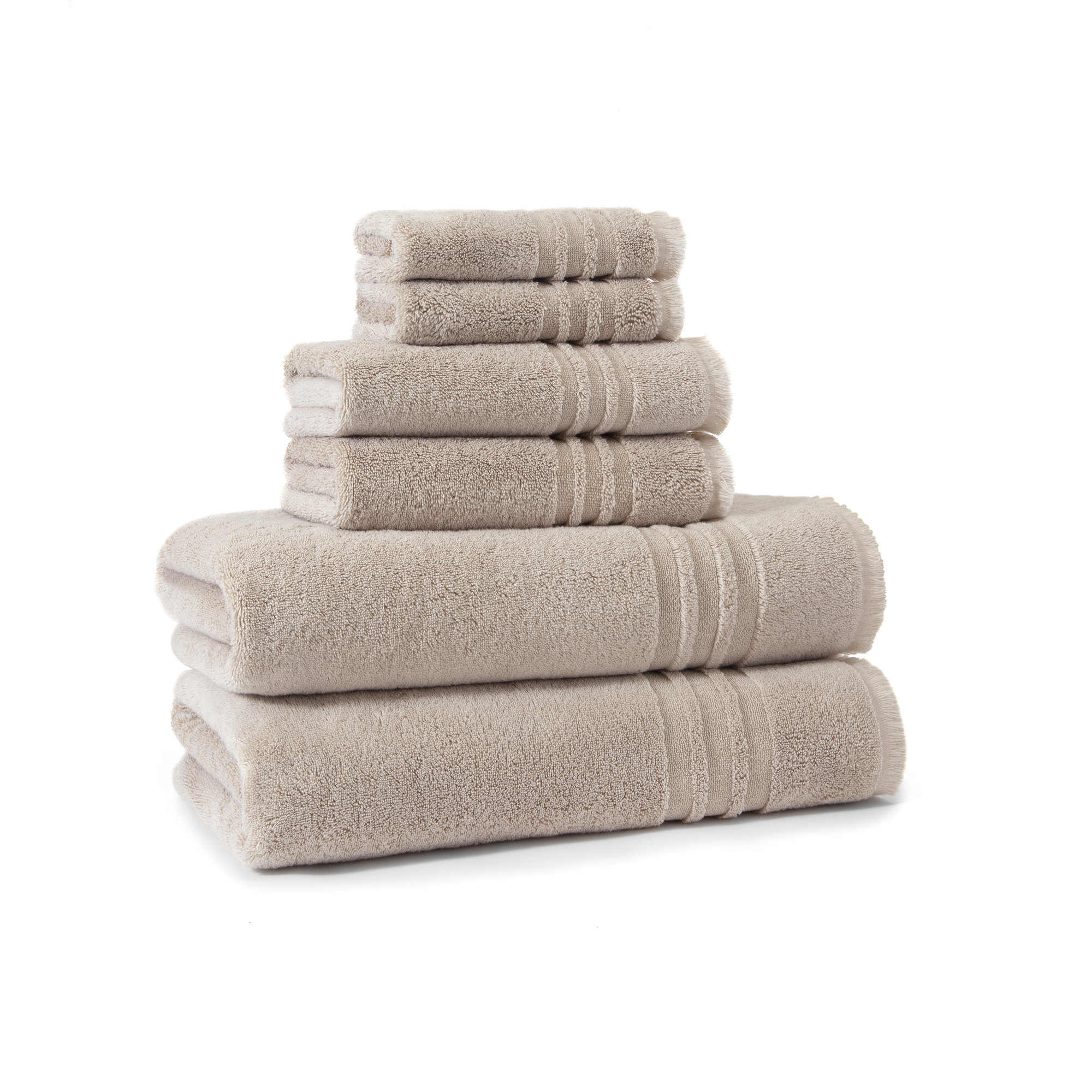 Shasta Turkish Cotton Hand Towel, Linen