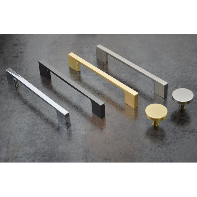 Ensemble de poignées d’armoire centrale 5 ", Nickel foncé