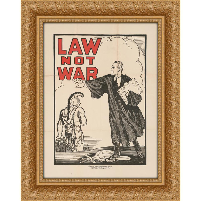 Law not War (1930), H 18 po x l 9 po
