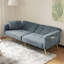 176cm Upholstered Convertible Sofa