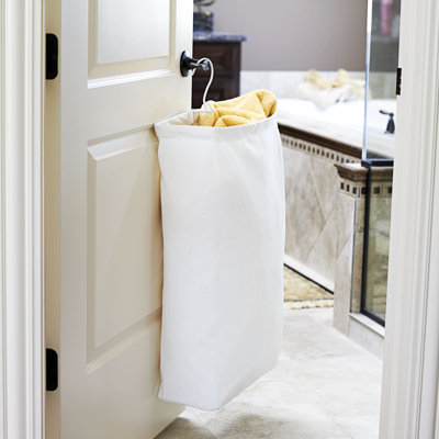 Hanging Doorknob Laundry Bag