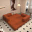Canapé-lit convertible avec coussin cylindrique, canapé-lit pliant en velours côtelé pour le salon et la chambre à coucher-1611783235