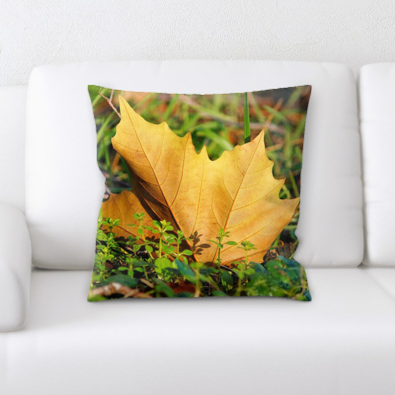 Microsuede Throw Pillow