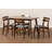 Scott 4 - Person Solid Wood Top Four Leg Dining Set-1319735839