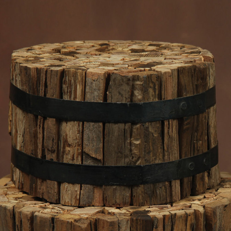 Beil Rustic Wood Bundle Sculpture, 5" H x 8" W x 8" D