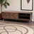 Wisp 2-Drawer Walnut Brown Finished Wood TV Stand, 19.14'' H X 62'' W X 15.34'' D