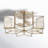 Putnam 2-Light Ceiling Light in Natural Brass-1764908369