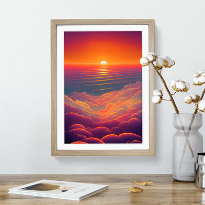 Soothing Sunset - Single Picture Frame Print