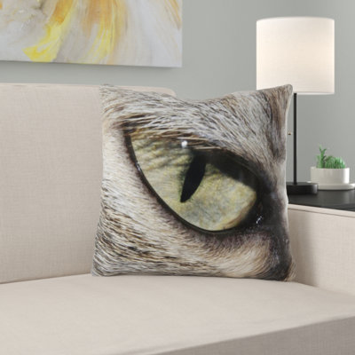 Cat Throw Pillow