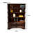 Rural Retro Solid Wood Rosewood Bookcase