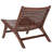 Chaise d'appoint en cuir Denman-858197320