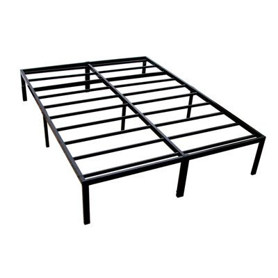 Heavy-Duty Full Steel Black Platform Foundation