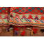 Tapis de couloir kilim en soie Pre-1900