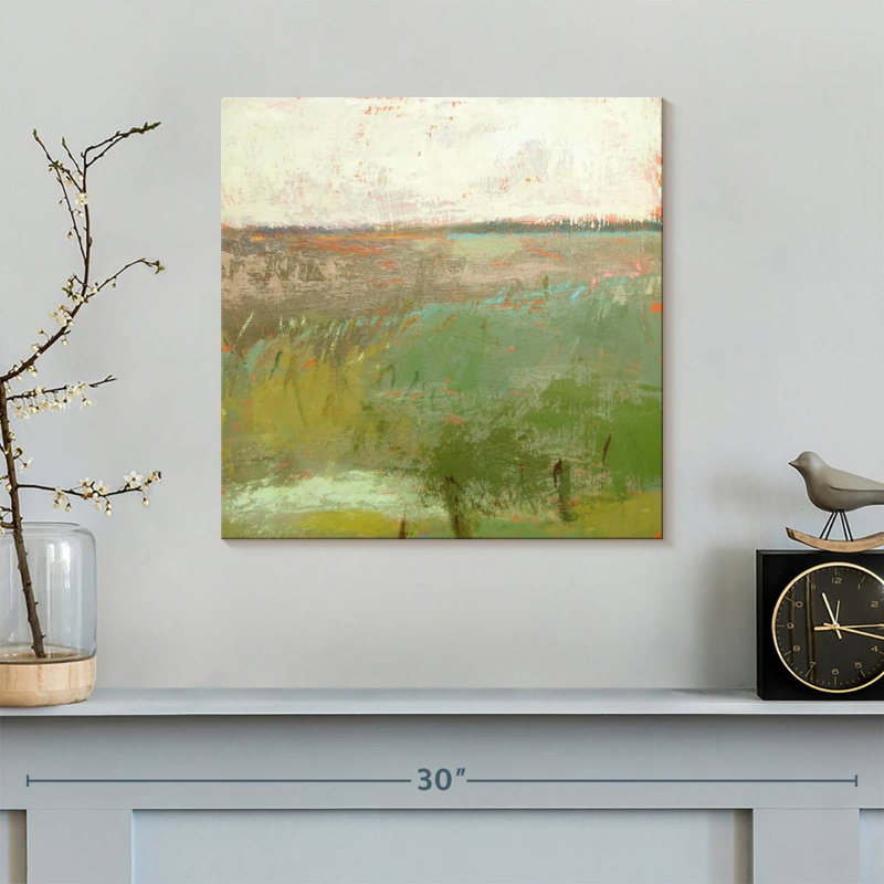 Rustic Landscape I, 16" H x 16" W