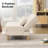 62.2''L Premium Chenille Chaise Lounge, Adjustable Backrest-611381297