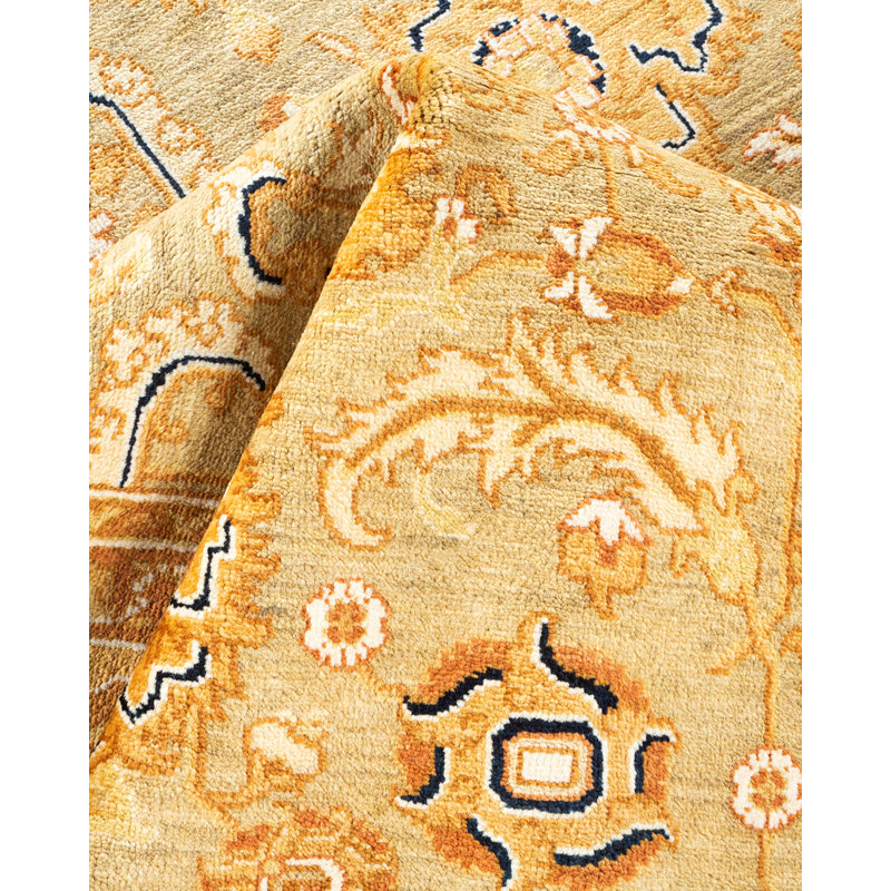 One-of-a-Kind 6'2" X 9' Hand Knotted Area Rug
