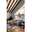 Early Hours Rectangle Striped Handmade Cotton Rug