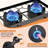 Bestfire 150,000 BTU 2 Burner Propane Stove, High Pressure Outdoor Gas Cooker with Removable Legs, 20 PSI Adjustable Regulator and 4 ft. Hose