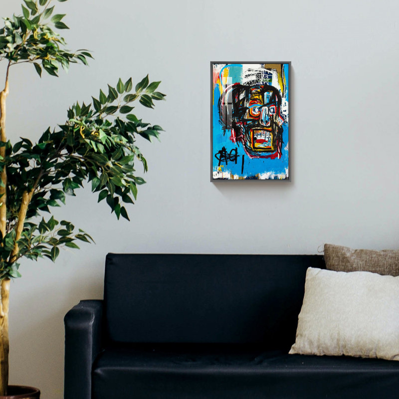 «Graffiti Art» sur, Noir, H 15,88 po x l 11,88 po x P 1 po