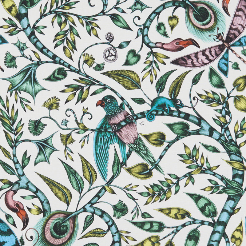 Animalia Rousseau Fabric, Jungle