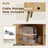 Josebe 65" TV Stand Media Console with Cabinets Adjustable Shelves-1060845787