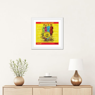 Fab 4 Lonely Hearts Club - Advertisements Print