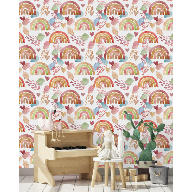 Panneau de papier peint adhésif lisse L 10,4 pi x l 25 po Saya