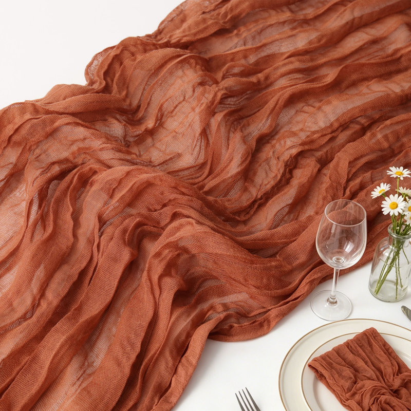 Chemin de table Boho, Terra Cotta