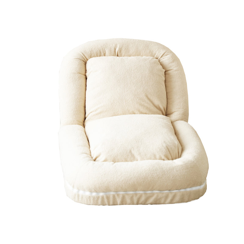 Canapé-lit triple rabattable, Beige