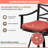 Cohdi Swivel Aluminum Outdoor 30" Patio Bar Stool with Sunbrella Cushion-493974612