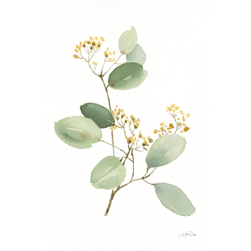 «Flowers of the Wild I» par Katrina Pete - Peinture, Toile tendue, Non, H 18 po x l 12 po