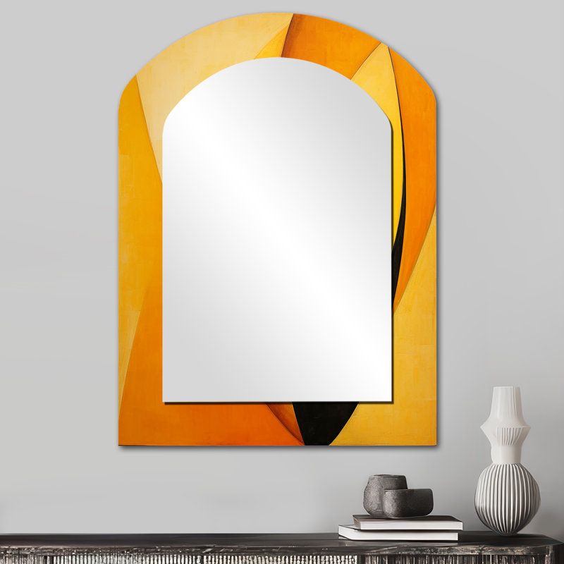 Miroir mural Amber Arcs, 34 po x 25 po