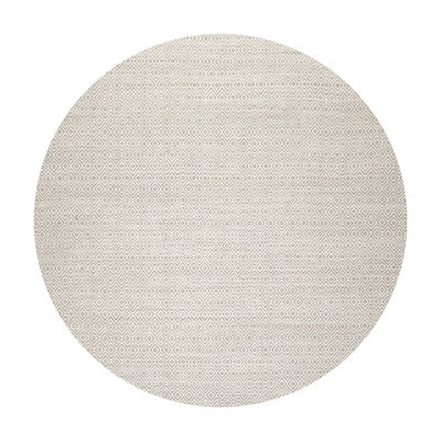 Tapis multicolore ivoire en laine tissé à la main et à plat de la Nouvelle-Zélande