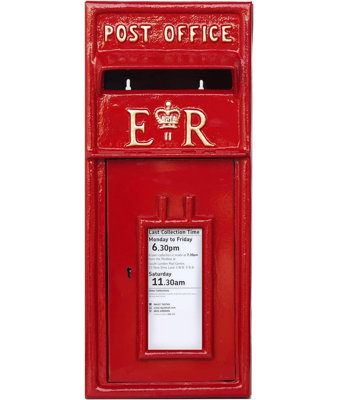 Middletown Cast Iron Wall Mounted Post Box