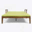 Double chaise longue de patio avec coussin-414613829
