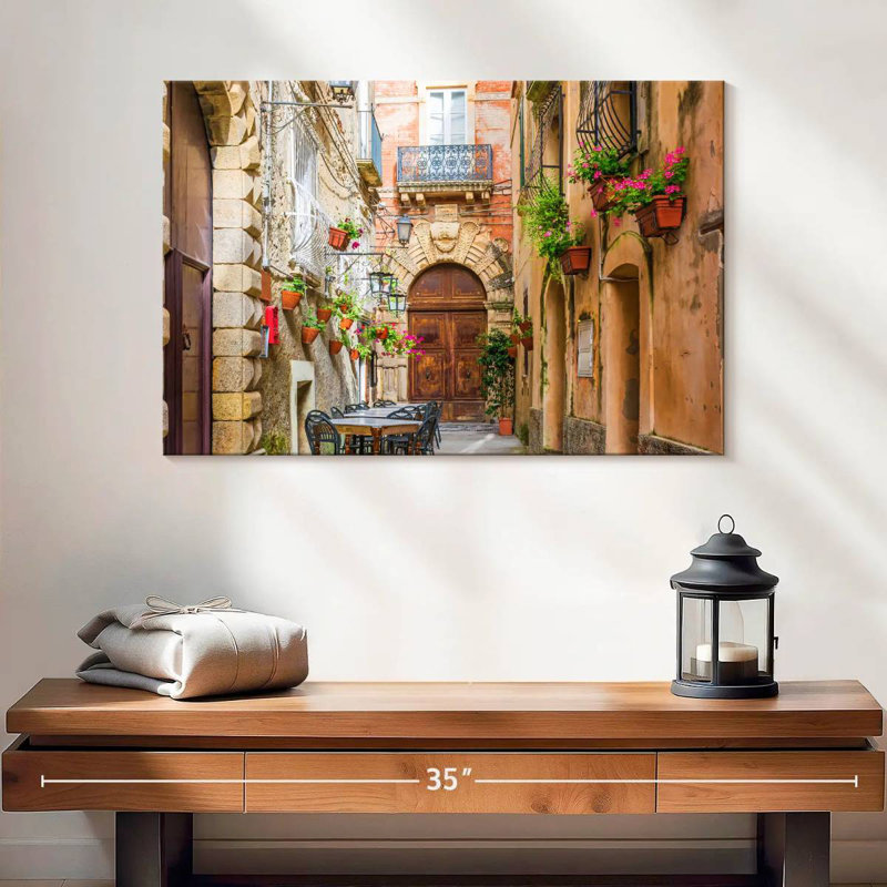 Ravi Al Fresco In Positano, 16" H x 24" W