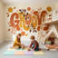Papier peint typographique, citation de croissance, feuilles botaniques, décoration murale amovible-917618031-917618017